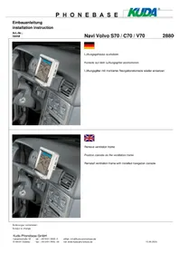 Notice Kuda 288085 Système de navigation GPS