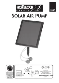 Notice HOZELOCK SOLAR AIR PUMP Pompe