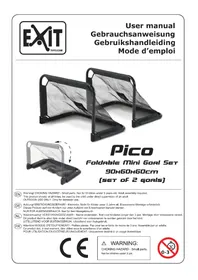 Notice EXIT PICO GOAL But de football pliable