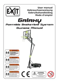 Notice EXIT GALAXY PORTABLE BASKET Panier de basket-ball