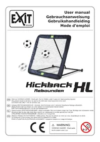 Notice EXIT KICKBACK REBOUNDER XL Jeu de sport extérieur