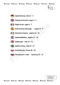 Notice Philos 2517 Jeu de société