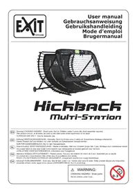 Notice EXIT KICKBACK MULTISTATION Jeu d'extérieur
