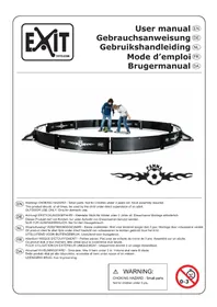 Notice EXIT PANNAARENA ROUND Jeu de sport d'extérieur