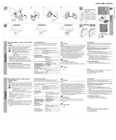 Notice Busch-Jaeger 2CKA006200A0045 Maison intelligente