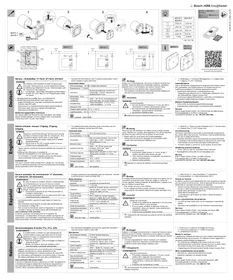 Notice Busch-Jaeger 2CKA006220A0012 Maison intelligente