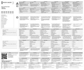 Notice Busch-Jaeger 2CKA001032A0515 Maison intelligente