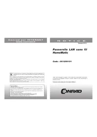 Notice Homematic IP HMLGWOTWWEU Maison intelligente