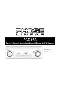 Notice JENSEN PCD163 Autoradio