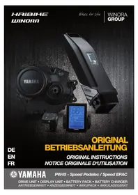 Notice YAMAHA PW45 Vélo électrique