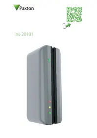 Notice Paxton 409711SCUS Contrôle d'accès électronique