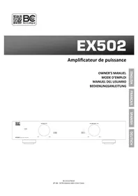 Notice BC ACOUSTIQUE EX502 Recepteur