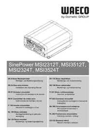 Notice WAECO SINEPOWER MSI2312T Kempování