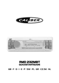 CALIBER RMD 232MBT - Autoradio