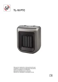 Notice Soler & Palau TL18 PTC Aquecimento