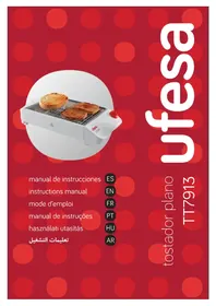 Notice UFESA TT7913 Grille pain