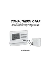 Notice Computherm Q7 RF Thermostat