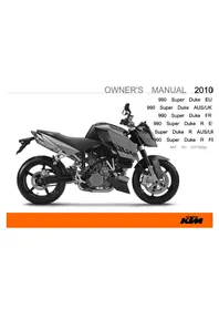 KTM 990 Super Duke R (2010) - オートバイ