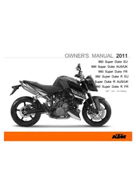 KTM 990 Super Duke (2011) - オートバイ