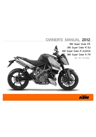 KTM 990 Super Duke R (2012) - オートバイ