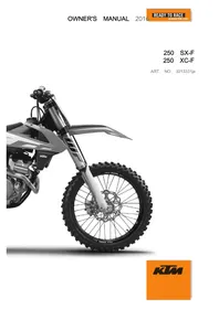 KTM 250 SXF (2016) - オートバイ