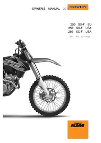 KTM 250 SXF (2013) - オートバイ