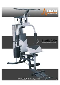 Notice DKN STUDIO 7300 Vélo d'appartement