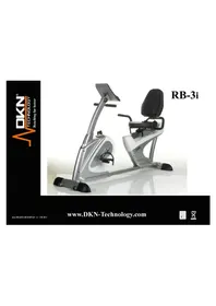 Notice DKN RB3I Vélo d'appartement