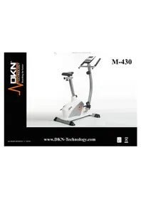 Notice DKN M430 Vélo d'appartement