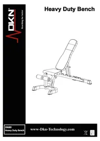 Notice DKN HEAVY DUTY BENCH Vélo d'appartement