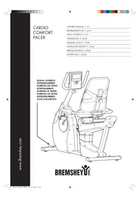 Notice Bremshey CARDIO COMFORT PACER Vélo d'appartement