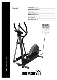 Notice Bremshey ORBIT CONTROL 16 Équipement de fitness