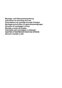 Notice CANDY CBP 61 N Kuchynský digestor