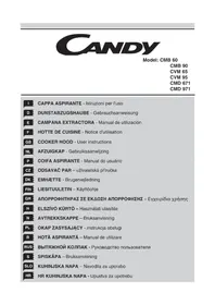 Notice CANDY CVM 95L X Páraelszívó