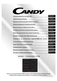 CANDY CFIB636DVPM - Komfur