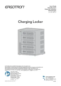Notice Ergotron DM051025A683 Coffre de chargeur