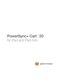 Notice Bretford HE407BG2 Accessoire pour tablette