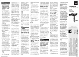 Notice Solis SILENT & POWER 449 Sèche cheveux