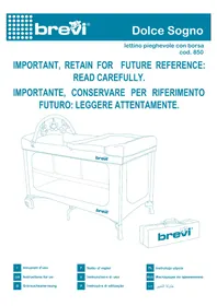 Notice Brevi DOLCE SOGNO Lit bébé