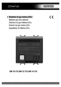Notice Gewiss GW12712 Détecteur