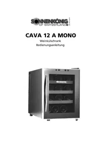 Notice Sonnenkönig CAVA 12 A MONO Cave à vin