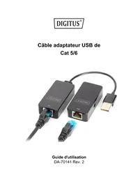 Notice Digitus DA70141 Wifi répéteur