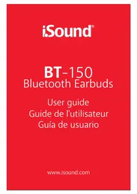 Notice ISOUND BT150 Ecouteur