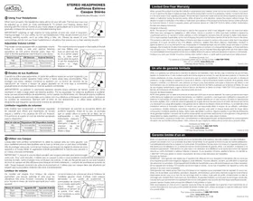 Notice DISNEY 140.FX Casque audio