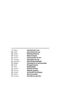 Notice BEST OFFSET Hotă de bucătărie