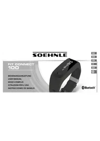 Notice SOEHNLE FIT CONNECT 100 Smartwatch