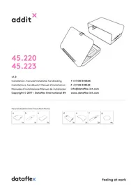 Notice Dataflex 45.223 Support d'écran ordinateur