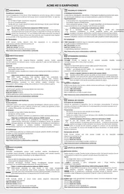 Notice Acme Made HE15G Ecouteur