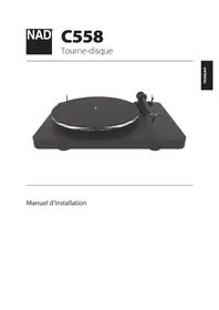 Notice NAD C 558 Platine_disque