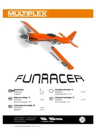 Notice MULTIPLEX FUNRACER Jouet radiocommandé